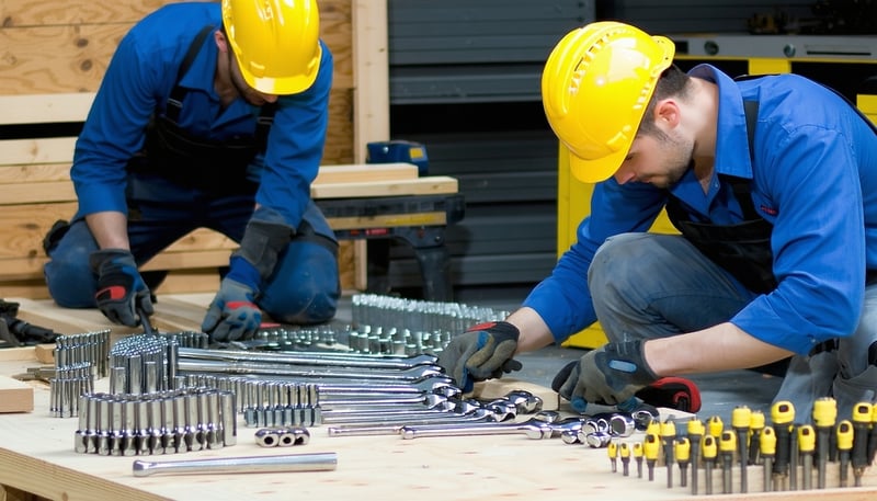 Trusty Wrench team at work